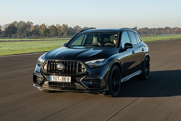 Фото дисков BRABUS Monoblock Z (Platinum Edition) Черный глянец на Mercedes-Benz GLC (X253, C253)