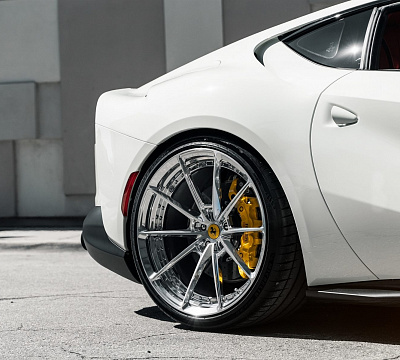 Фото дисков Anrky AN28 на Ferrari 812