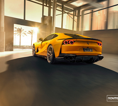 Фото дисков NOVITEC NF8 на Ferrari 812