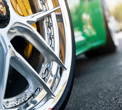 Фото дисков HRE S101SC на Porsche 911 VIII