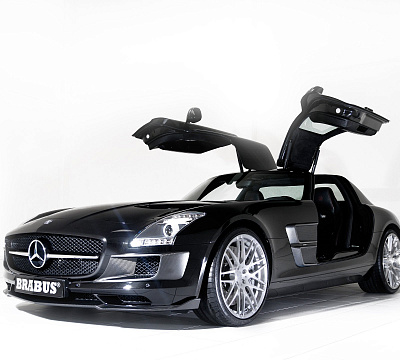 Фото дисков BRABUS Monoblock F (Platinum Edition) на Mercedes-Benz SLS AMG