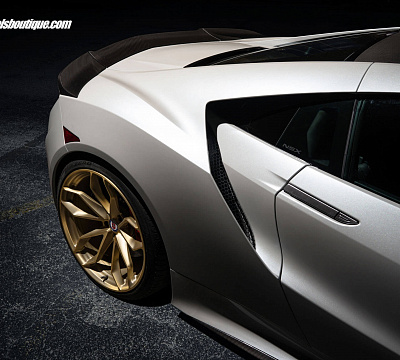 Фото дисков HRE P201 на Acura NSX II