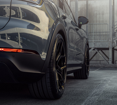 Фото дисков Vossen EVO-3 на Porsche Cayenne III