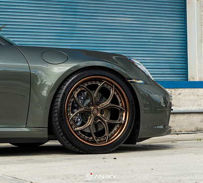 Фото дисков Anrky S3-X0 на Porsche 911 VIII