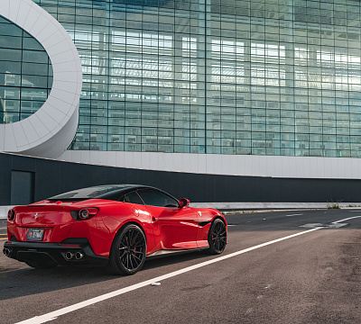 Фото дисков Vossen HF-4T на Ferrari Portofino