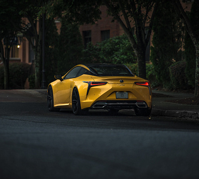 Фото дисков Vossen HF-1 на Lexus LC 500