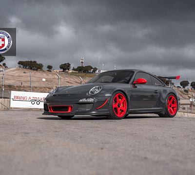 Фото дисков HRE 305M на Porsche 911 VI