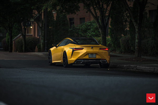 Фото дисков Vossen HF-1 Сатиновый графит на Lexus LC 500