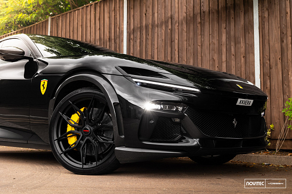 Фото дисков NOVITEC NF11 Черный сатин на Ferrari Purosangue