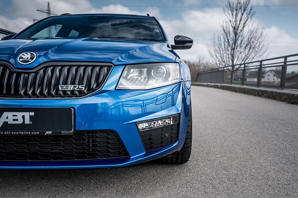 Фото дисков ABT Sport ER-C Алмазная проточка на Skoda Octavia III