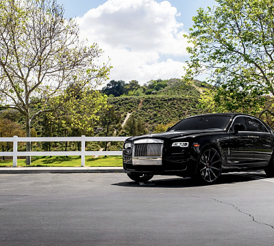 Фото дисков Savini SV41 на Rolls-Royce Ghost I
