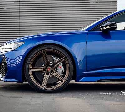 Фото дисков Vossen M-X5 на Audi A/RS 6 (C8)