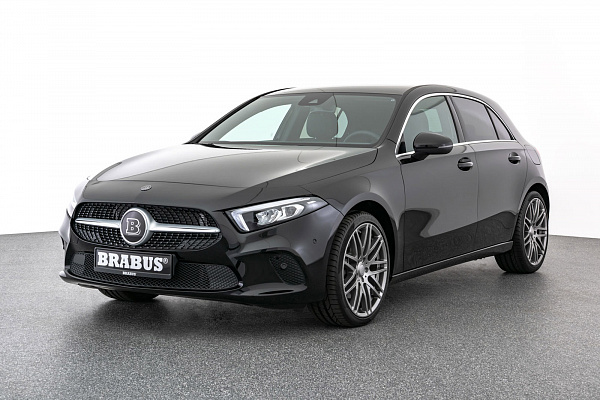 Фото дисков BRABUS Monoblock F Сатиновый графит на Mercedes-Benz A-Class (W177)