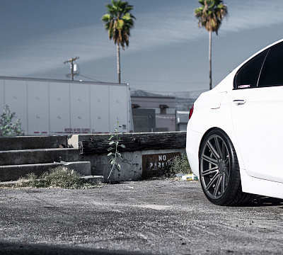 Фото дисков Vossen CV4 на BMW 5/M5 (F10)