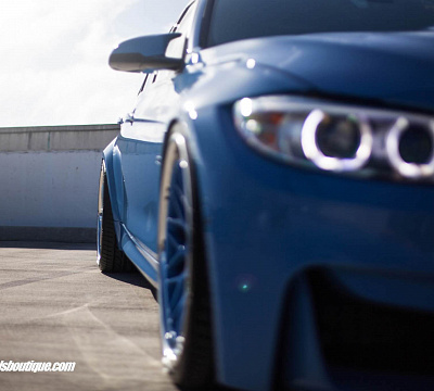 Фото дисков HRE 300 на BMW 3/M3 (F3x/F80)