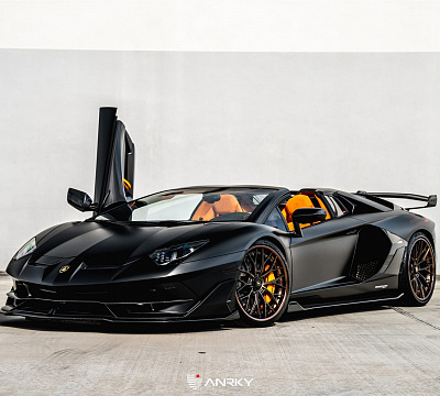 Фото дисков Anrky AN30 на Lamborghini Aventador