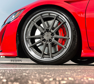 Фото дисков Strasse Wheels SV1 Deep Concave FS на Acura NSX II