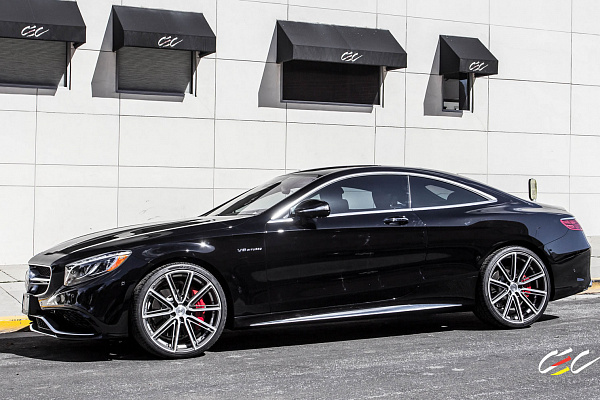 Фото дисков CEC C25 Сатиновый лак на Mercedes-Benz S-Class (W222, C217)