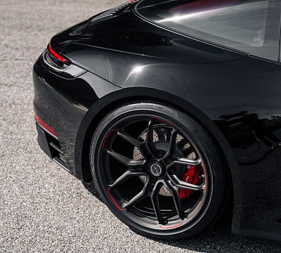 Фото дисков Brixton Forged CM5-RS на Porsche 911 VIII