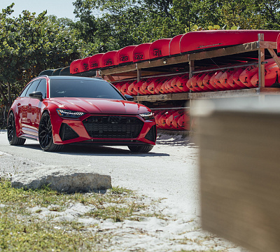 Фото дисков Vossen HF-2 на Audi A/RS 6 (C8)