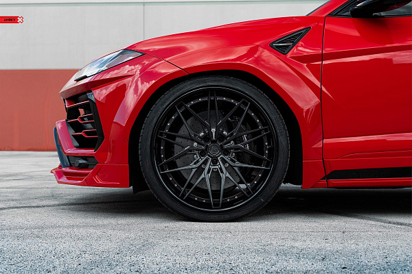 Фото дисков Anrky S3-X1 Черный сатин на Lamborghini Urus