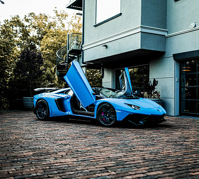 Фото дисков Brixton Forged FDE05 на Lamborghini Aventador