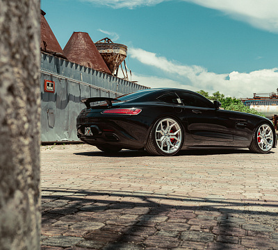 Фото дисков Vossen EVO-3 на Mercedes-Benz AMG GT I