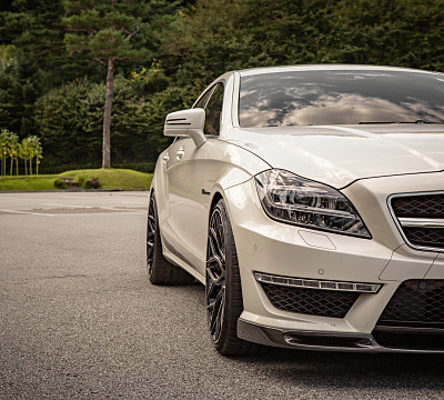 Фото дисков Vossen HF-2 на Mercedes-Benz CLS (C218)