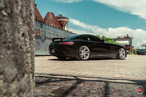 Фото дисков Vossen EVO-3 Глянцевый лак на Mercedes-Benz AMG GT I