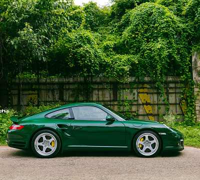 Фото дисков HRE 527 на Porsche 911 VI