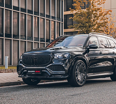 Фото дисков BRABUS Monoblock M (Platinum Edition) на Mercedes-Benz GLS (X167)