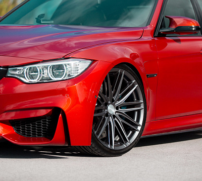 Фото дисков Vossen VFS-4 на BMW 3/M3 (F3x/F80)