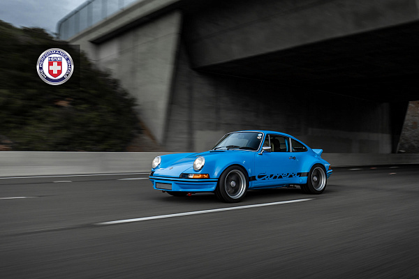 Фото дисков HRE 517K Сатиновый графит на Porsche 911 I