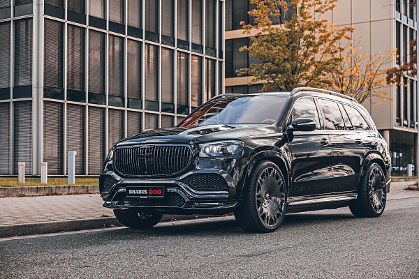 Фото дисков BRABUS Monoblock M (Platinum Edition) Черный глянец на Mercedes-Benz GLS (X167)
