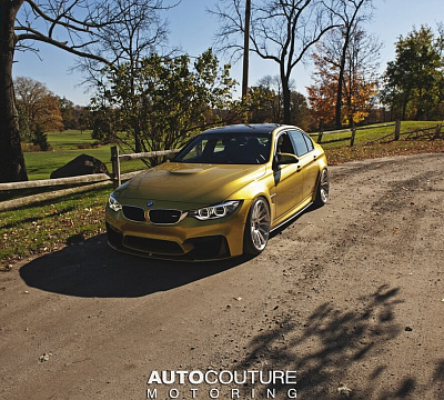 Фото дисков HRE 303M на BMW 3/M3 (F3x/F80)