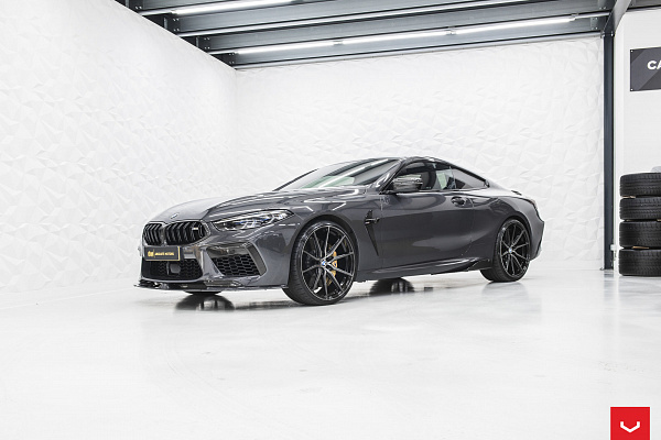 Фото дисков Vossen HF-3 Глянцевый темный лак на BMW 8/M8