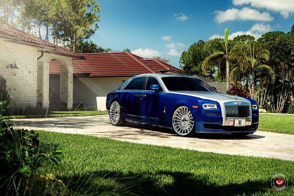 Фото дисков Vossen S17-15T Глянцевый лак на Rolls-Royce Ghost I