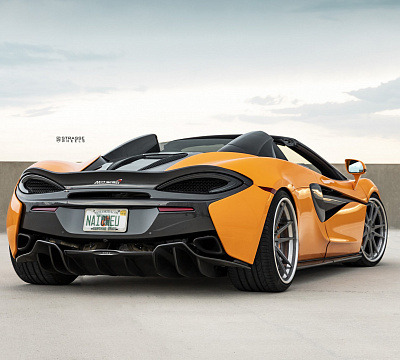 Фото дисков Strasse Wheels SV1 Deep Concave FS на McLaren 570S