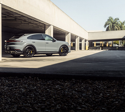 Фото дисков Vossen EVO-3 на Porsche Cayenne III