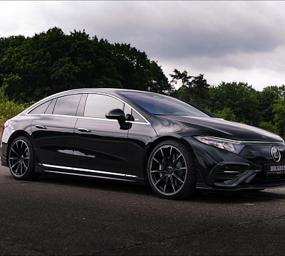 Фото дисков BRABUS Monoblock Z (Platinum Edition) на Mercedes-Benz EQS
