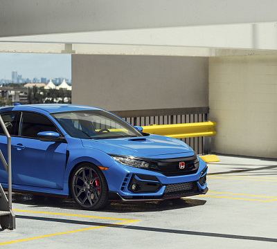 Фото дисков Vossen HF-5 на Honda Civic Type R FK8