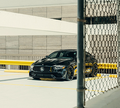 Фото дисков Vossen EVO-2 на Mercedes-Benz AMG GT I