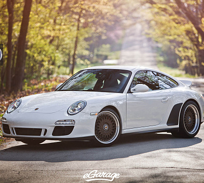 Фото дисков HRE 501 на Porsche 911 VI