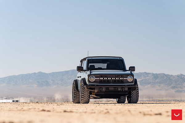 Фото дисков Vossen HF6-3 Матовый графит на Ford Bronco