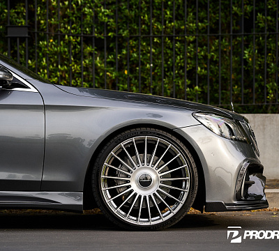 Фото дисков Vossen HF-8 на Mercedes-Benz S-Class (W222, C217)