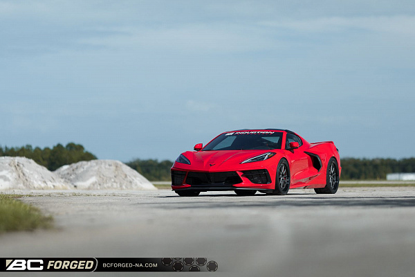 Фото дисков BC Forged LE10 // MLE10 Матовый графит на Chevrolet Corvette C8