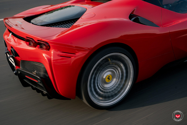 Фото дисков Vossen S21-11T Глянцевый лак на Ferrari SF90