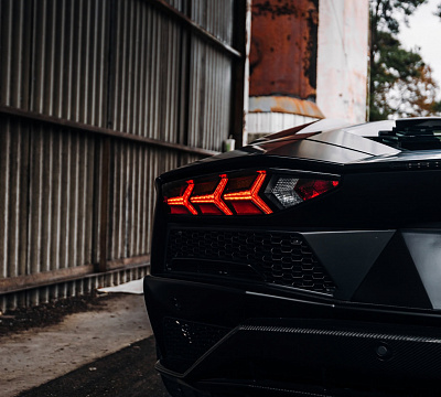 Фото дисков Brixton Forged TR05 на Lamborghini Aventador