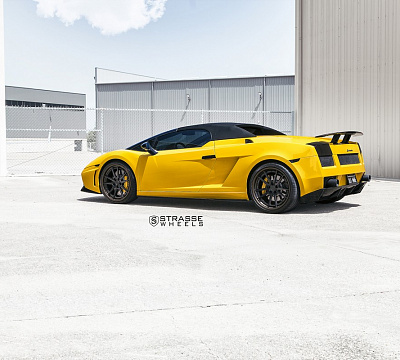 Фото дисков Strasse Wheels SV1 Deep Concave FS на Lamborghini Gallardo