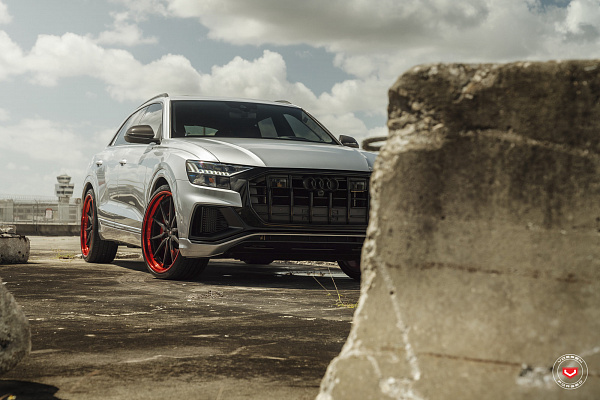 Фото дисков Vossen M-X2 (3-Piece) Черный сатин на Audi Q8